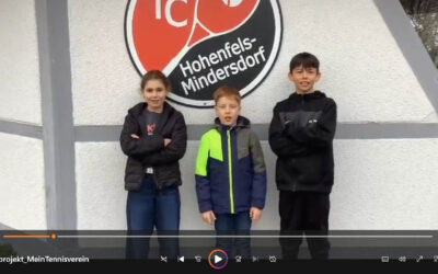 Schulprojekt „Mein Tennisverein“